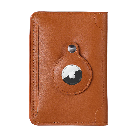 The Traveler: AirTag Passport Wallet