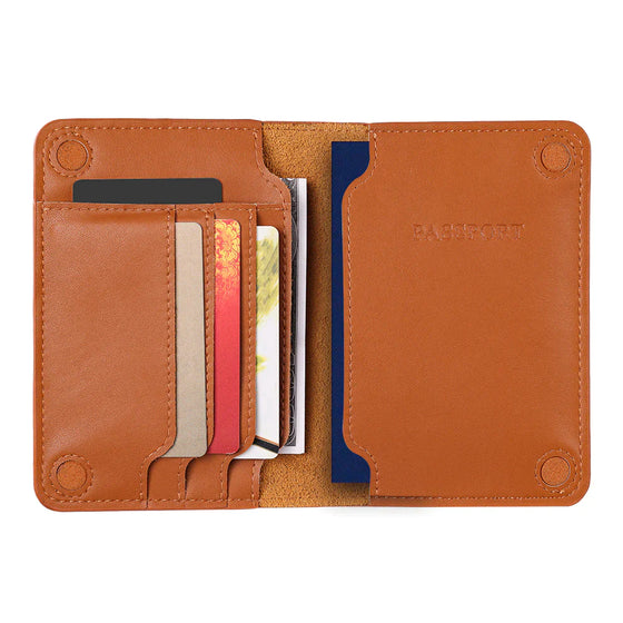 The Traveler: AirTag Passport Wallet