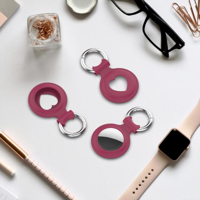 Silicon Protective Sleeve Keychain For Airtag