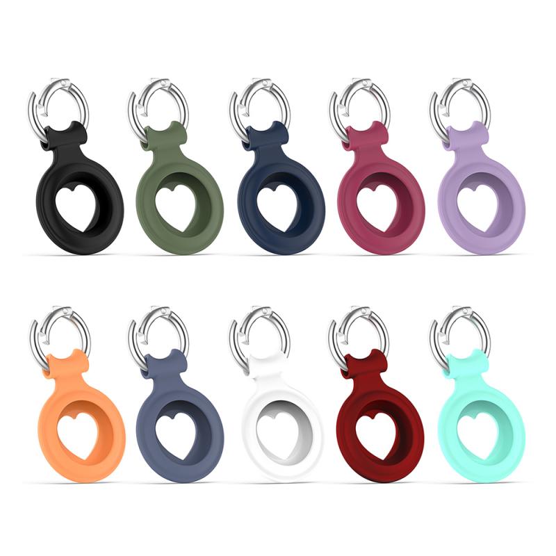 Silicon Protective Sleeve Keychain For Airtag